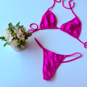 Bikini Magenta Metálico