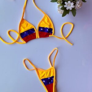 Bikini Tricolor Estrellado